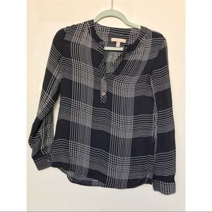 Banana Republic Blue Blouse Petite XXS